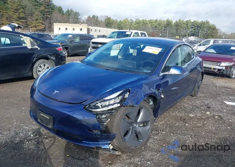 2018 Tesla Model 3 Long Range/Performance из США, поврежденный, VIN 5YJ3E1EB5JF064438